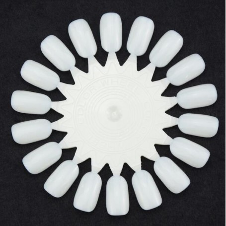 Présentoir rond naturel - 18 conseils - Accessoires  - Outlet Nails