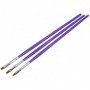 Pack 3 x Pinceles Lila (uñas de gel)