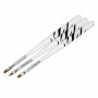 Pack 3 x Pinceles Gel - Zebra - Pincéis  - Outlet Nails