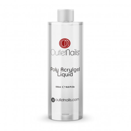 Poly AcrylGel Liquid 500ml - Poly AcrylGel  - Outlet Nails