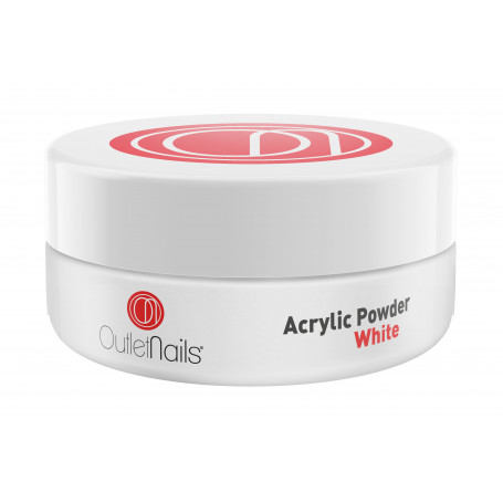 Résine Poudre Acrylique French White 30g - Poudre Acrylique  - Outl...