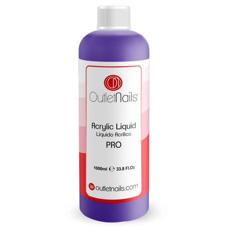 Liquide Acrylique Pro (Séchage rapide) 1000ml - Liquide Acrylique  ...