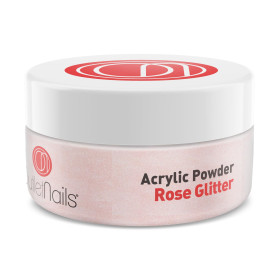 Poudre acrylique pailletée rose 70g
