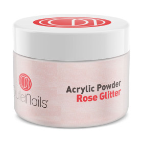 Polvo Acrilico Rose Glitter 190g