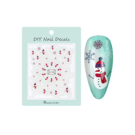 NailArt Sticker Snowman