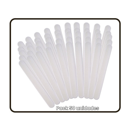 Lima Recta 100/180 - Blanca Pack 50 unidades