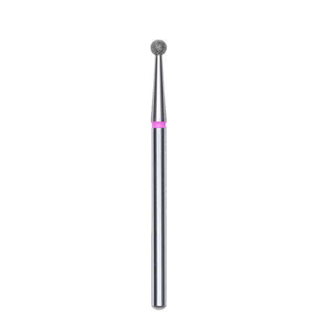 Broca de diamante Punta Bola - Roja 2,5mm - Staleks  - Staleks