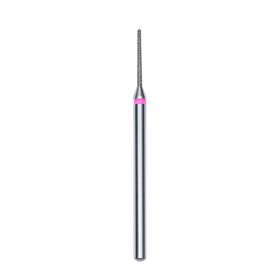Broca de diamante Punta Aguja - Roja 1mm - Staleks  - Staleks