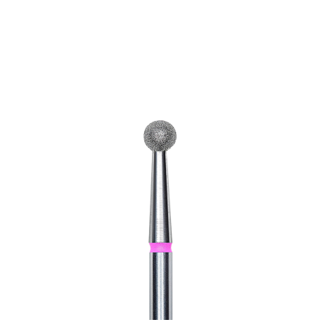 Broca de diamante Punta Bola - Roja 3.5mm - Staleks  - Staleks
