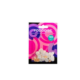 Recambio disco pedicure XS -100grit - 50 uds - Recambios Staleks  -...