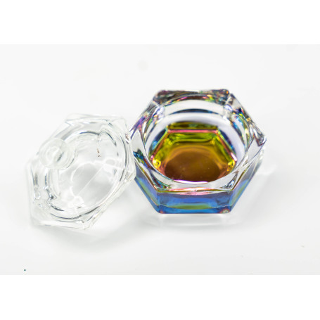 Dappen de cristal - con tapa metalica (copia)