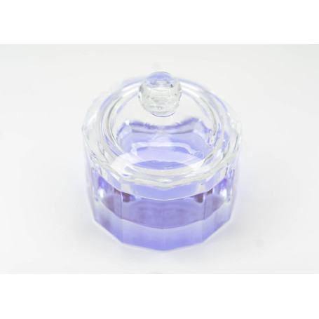 Dappen de cristal con tapa - C - Talla L