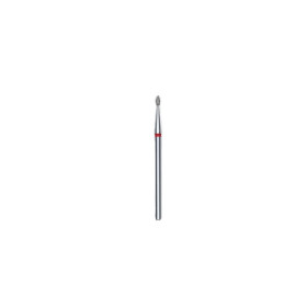 Broca de diamante Punta Redondeada - Roja 1.6mm - Staleks  - Staleks