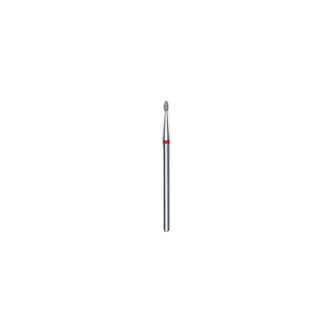 Broca de diamante Punta Redondeada - Roja 1.6mm - Staleks  - Staleks