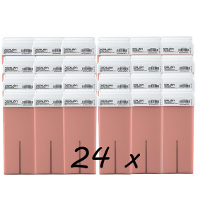 Pack 24 x Roll On Cera 100ml - Rosa