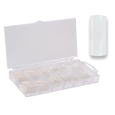 Nail Tip 100 Transparentes con Caja