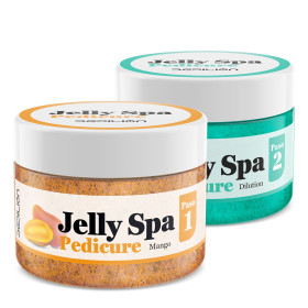 Pack Jelly Spa Pedicure - Paso 1: Mango 350g - Paso 2: 650g - Pedic...