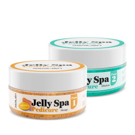 Pack Jelly Spa Pedicure - Paso 1: Mango 90g - Paso 2: 150g
