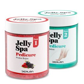 Pack Jelly Spa Pedicure- Paso 1: Frutos Rojos 750g - Paso 2: 1250g