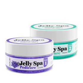 Pack Jelly Spa Pedicure - Paso 1: Lavanda 90g - Paso 2: 150g