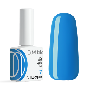 Vernis Semi-Permanent Nº 7 - Vernis Permanent Couleur  - Outlet Nails