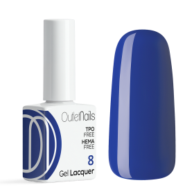 Vernis Semi-Permanent Nº 8 - Vernis Permanent Couleur  - Outlet Nails