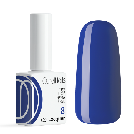 Vernis Semi-Permanent Nº 8 - Vernis Permanent Couleur  - Outlet Nails