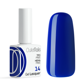 Vernis Semi-Permanent Nº 14 - Vernis Permanent Couleur  - Outlet Nails