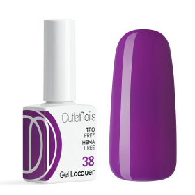 Vernis Semi-Permanent Nº 38 - Vernis Permanent Couleur  - Outlet Nails