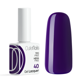 Vernis Semi-Permanent Nº 40 - Vernis Permanent Couleur  - Outlet Nails