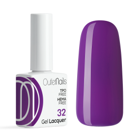 Vernis Semi-Permanent Nº 32 - Vernis Permanent Couleur  - Outlet Nails