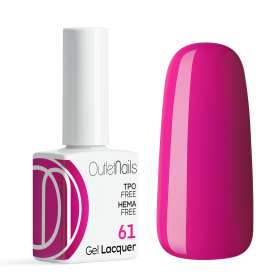 Verniz de Gel Nº 61 - Verniz de Gel Córes  - Outlet Nails