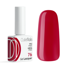 Verniz de Gel Nº 76 - Verniz de Gel Córes  - Outlet Nails
