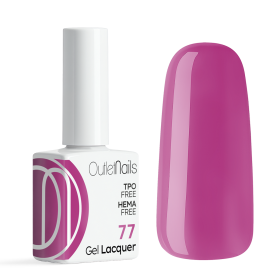 Vernis Semi-Permanent Nº 77 - Vernis Permanent Couleur  - Outlet Nails