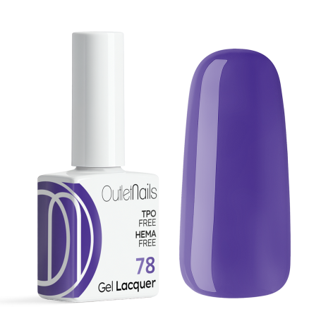 Verniz de Gel Nº 78 - Verniz de Gel Córes  - Outlet Nails