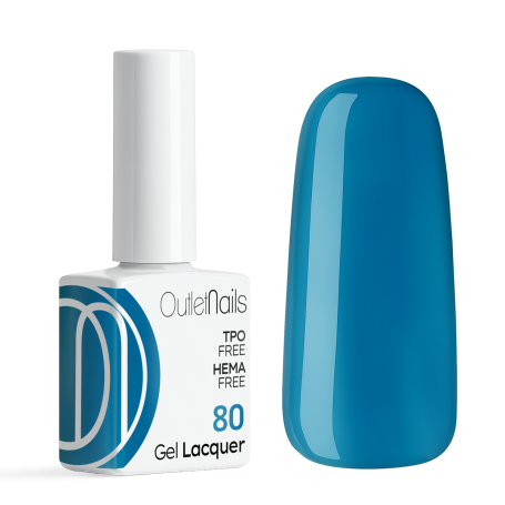Verniz de Gel Nº 80 - Verniz de Gel Córes  - Outlet Nails
