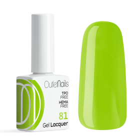 Verniz de Gel Nº 81 - Verniz de Gel Córes  - Outlet Nails