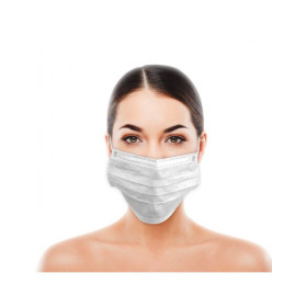 Mascarilla Higiénica Triple capa con Goma