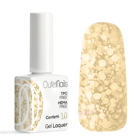 Esmalte Semipermanente Confetti Nº 10 - 15ml