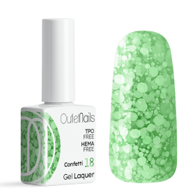 Esmalte Permanente Confetti Nº 18 - 15ml