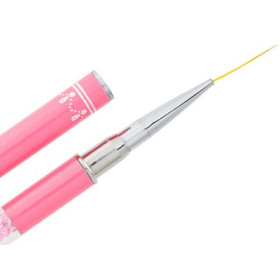 Pincel Nail Art Striper - Talla L - Rosa Diamante