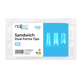 Sandwich Dual Forms Tips Nº 02 140 uds