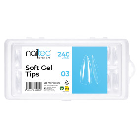 Soft Gel Tips Nº 03 240 uds