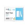 Nail Tips Natural Cuadrado 200 ud