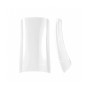 Nail Tips Transparente Cuadrado 500 uds