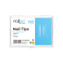 Nail Tips Transparente Recto 200 ud