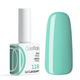 Vernis Semi-Permanent Nº 1 - Vernis Permanent Couleur  - Outlet Nails